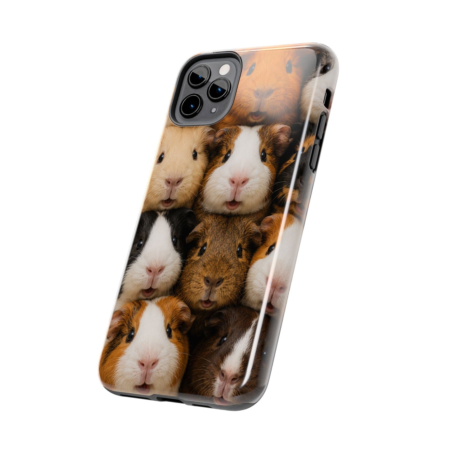 Guinea Pig Collage Tough Phone Case — Cute Small Pet Protective Phone Cover