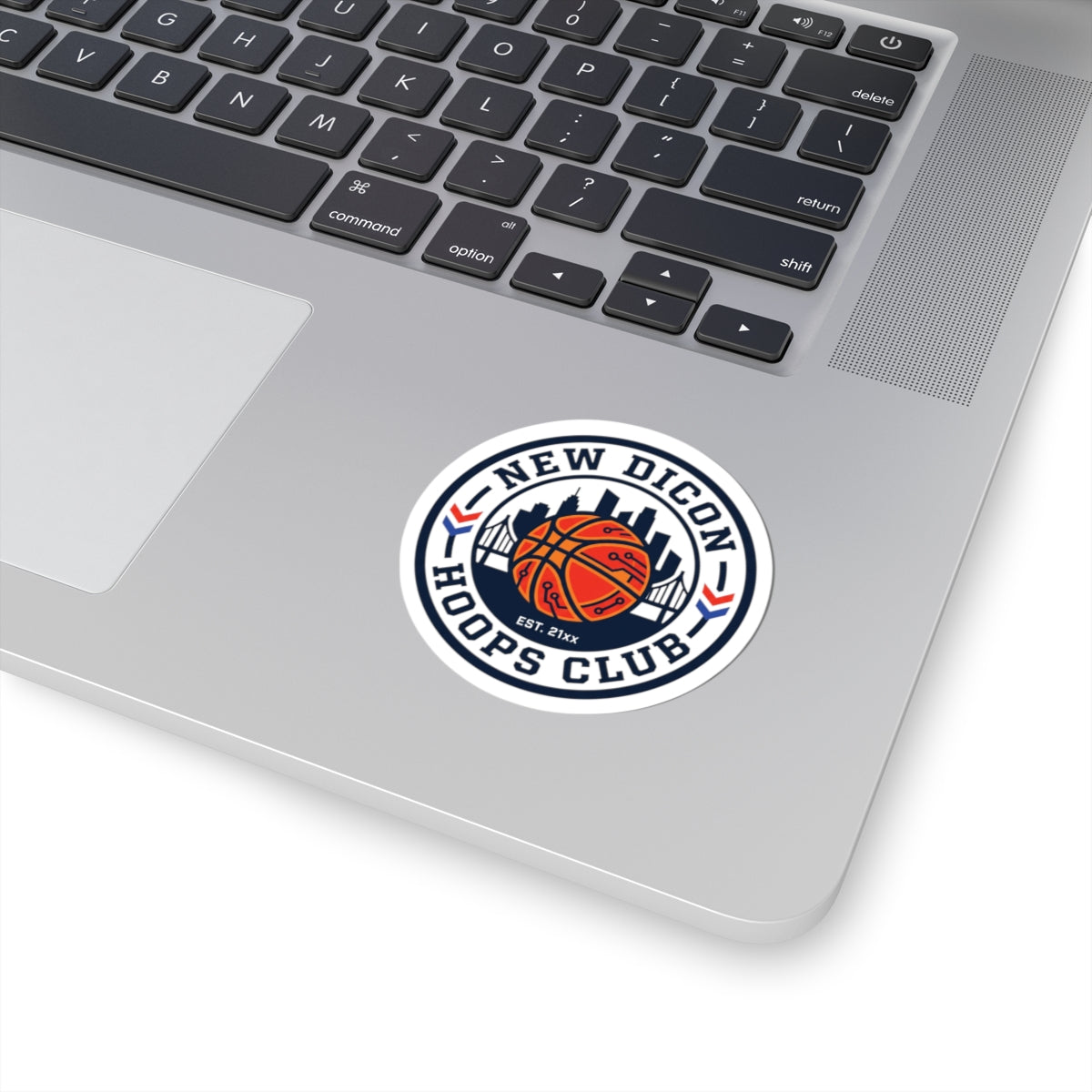 City Hoops Club Kiss-Cut Stickers | varsity basketball, streetwear
