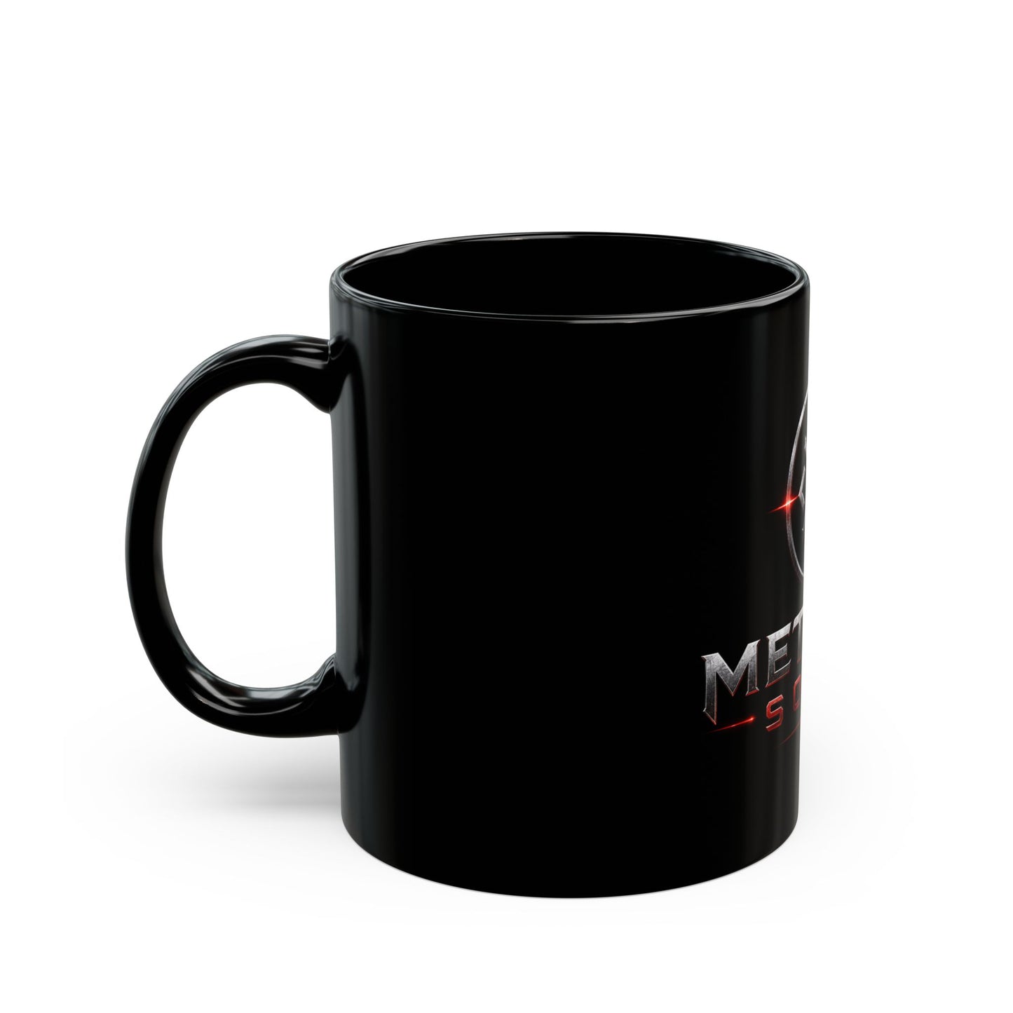 Metallic Souls Black Coffee Mug – Gamer Logo 11oz/15oz
