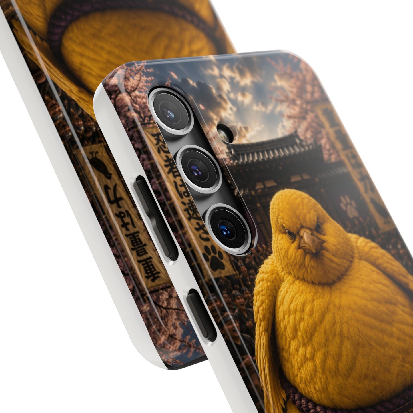 Big Bird Tough Phone Case - 500 Pounds Chubby Bird Protective Cover