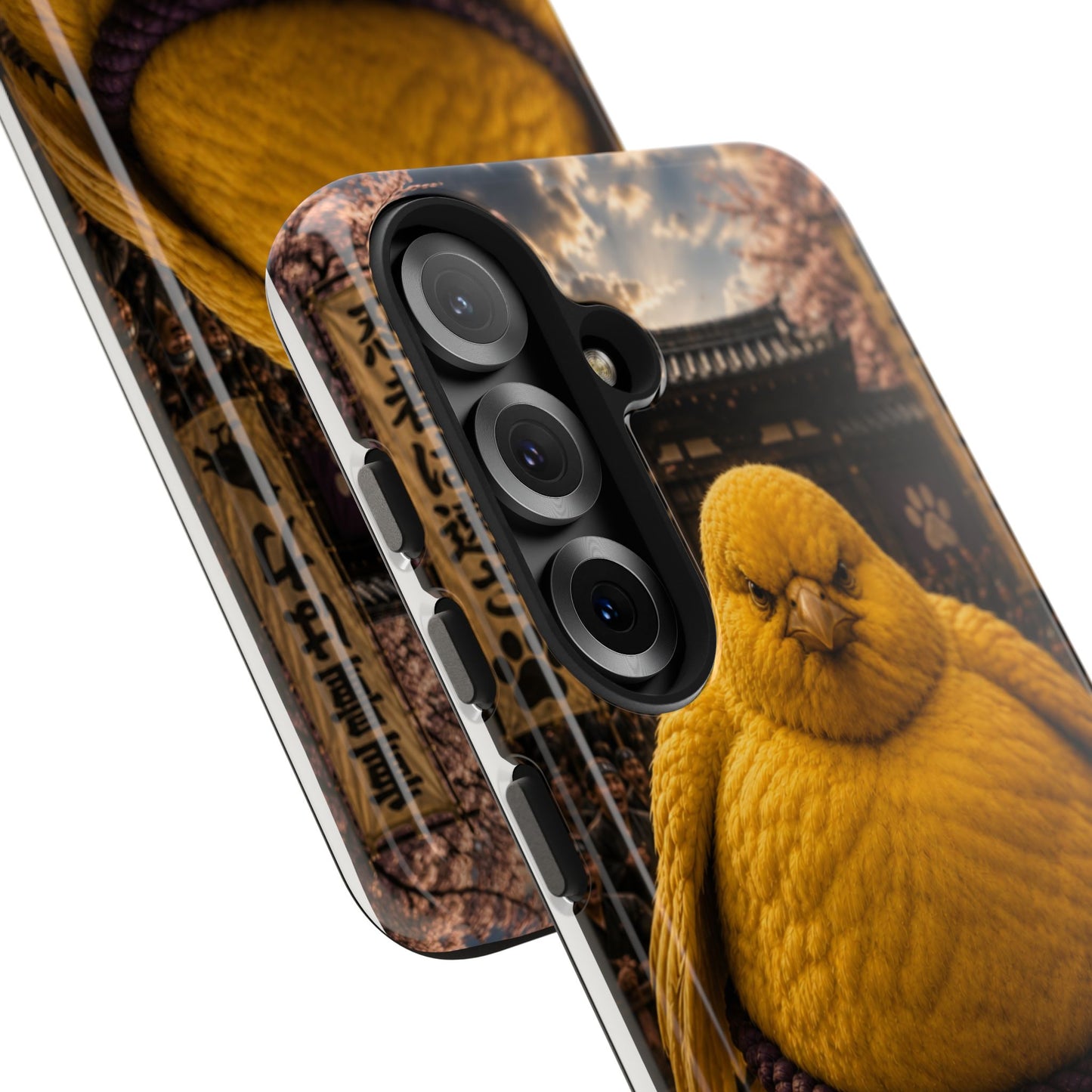 Big Bird Tough Phone Case - 500 Pounds Chubby Bird Protective Cover