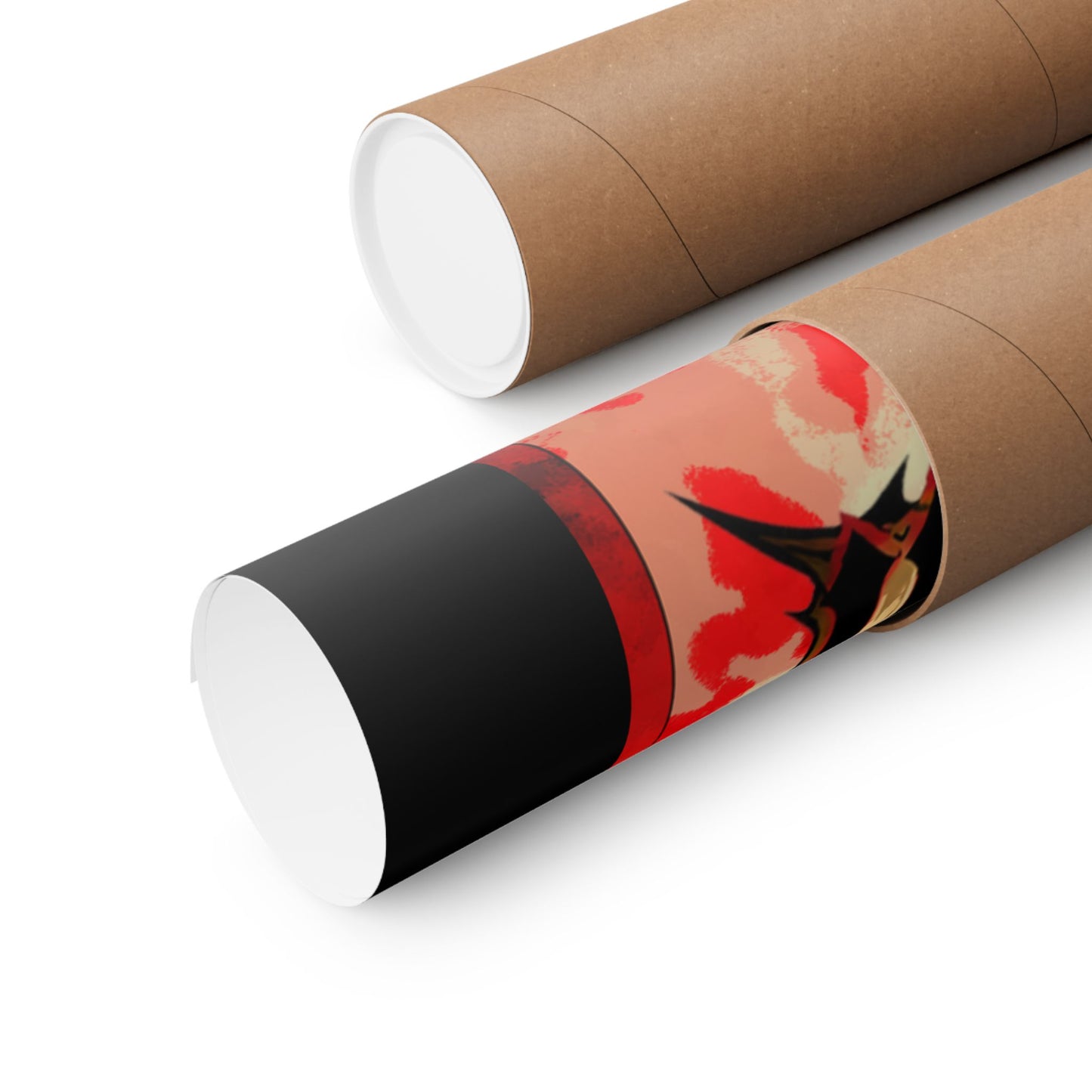 Samurai Wrath Poster — 'Wrath of the Ronin' Matte Vertical Art Print