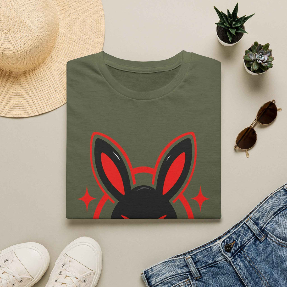 Metallic Souls Bunny Logo T-Shirt