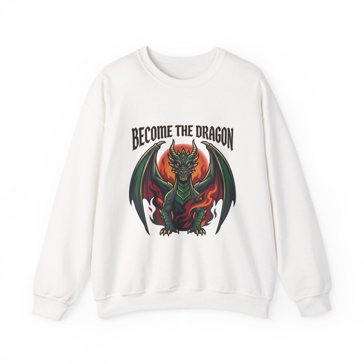 Become the Dragon Sweatshirt | dragon, fantasy art, tattoo style