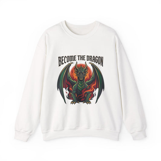 Become the Dragon Sweatshirt | dragon, fantasy art, tattoo style