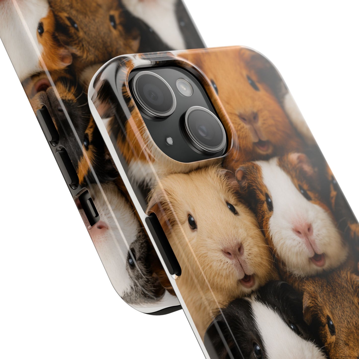 Guinea Pig Collage Tough Phone Case — Cute Small Pet Protective Phone Cover