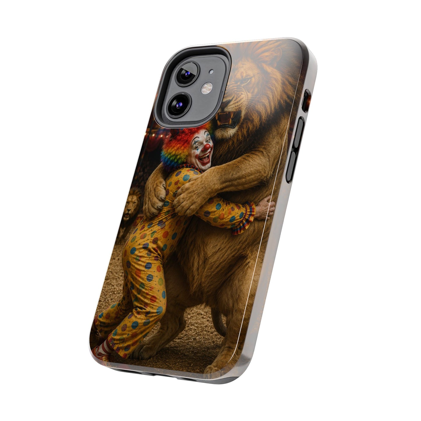 Phone Case — Lion Embrace Clown Tough Protective Case