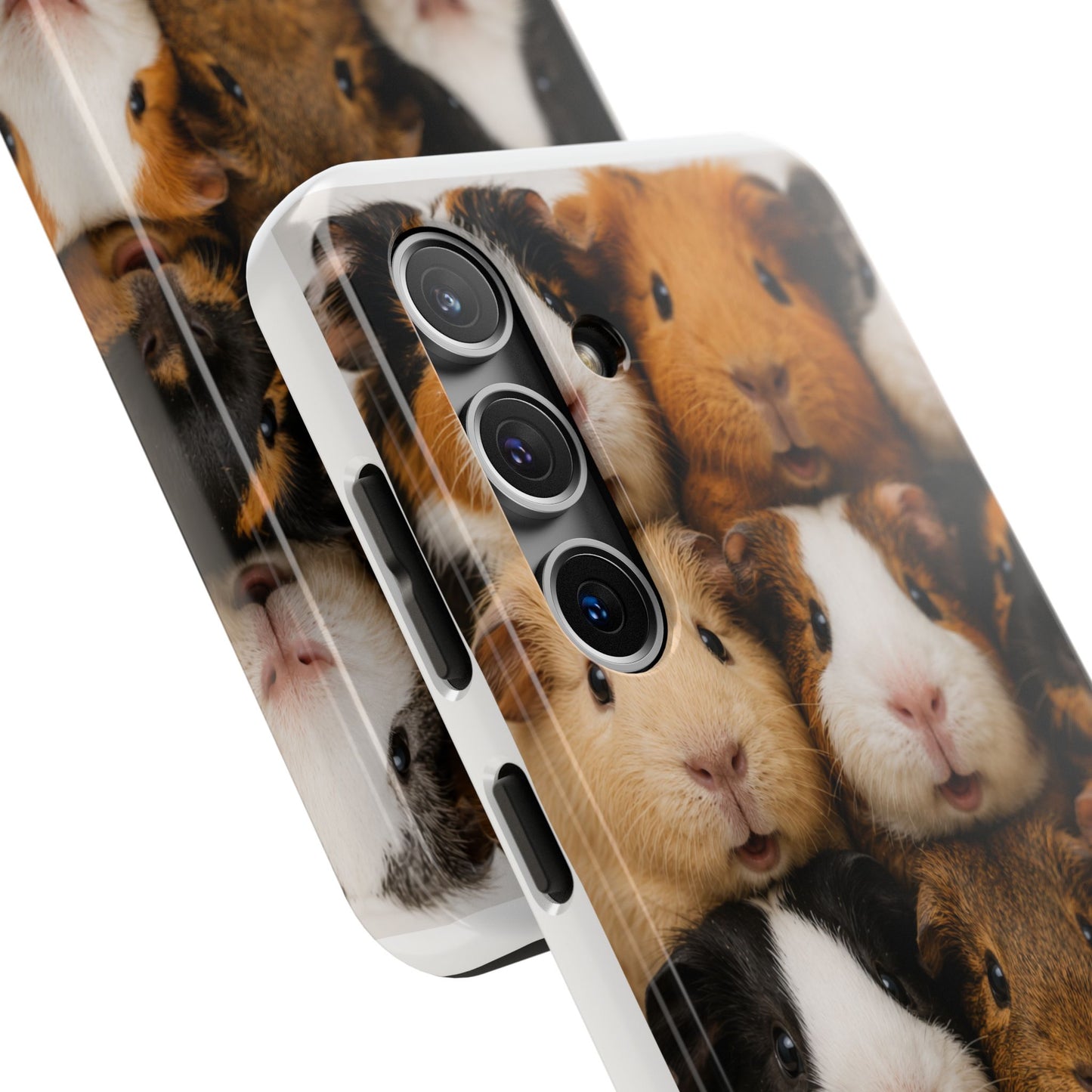 Guinea Pig Collage Tough Phone Case — Cute Small Pet Protective Phone Cover
