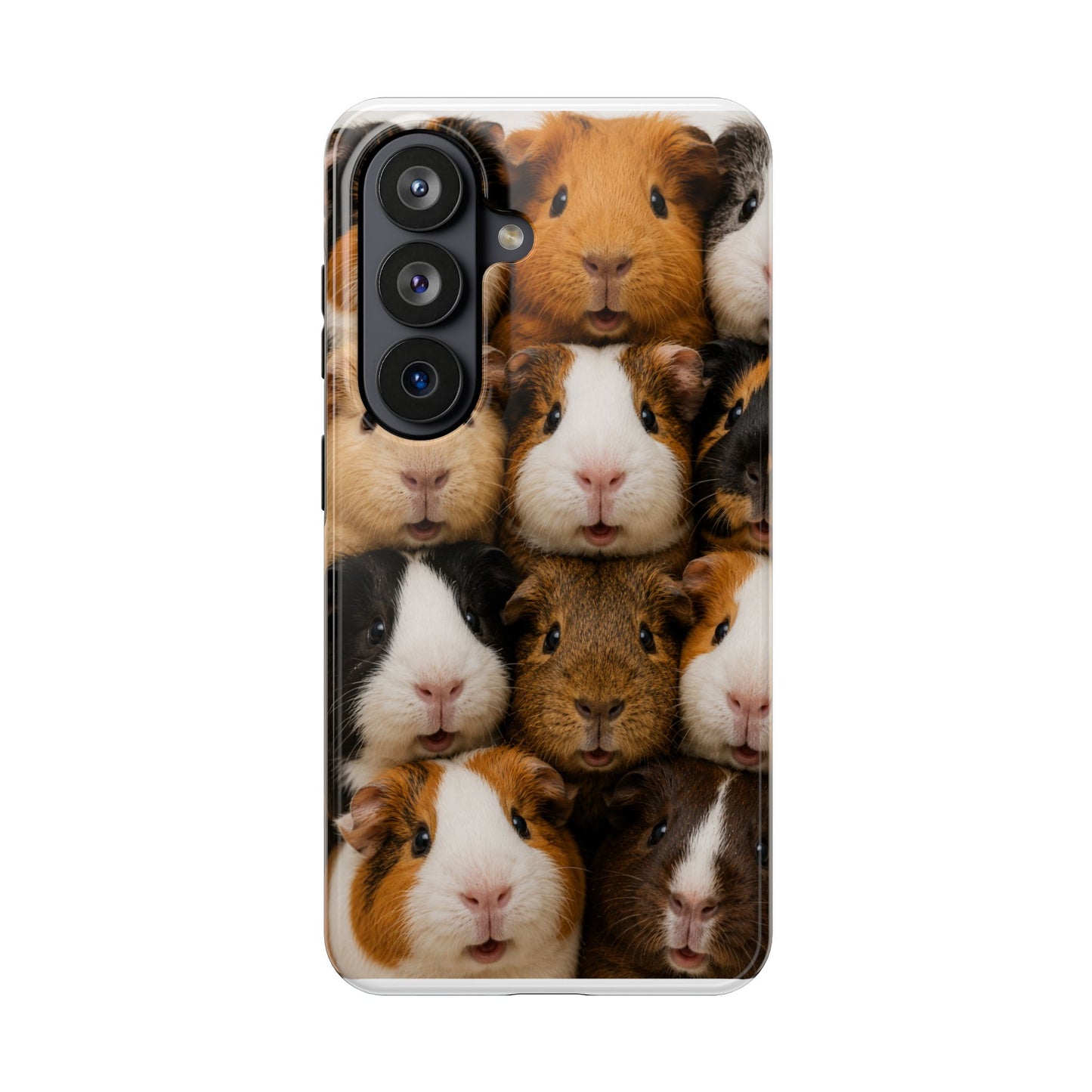 Guinea Pig Collage Tough Phone Case — Cute Small Pet Protective Phone Cover