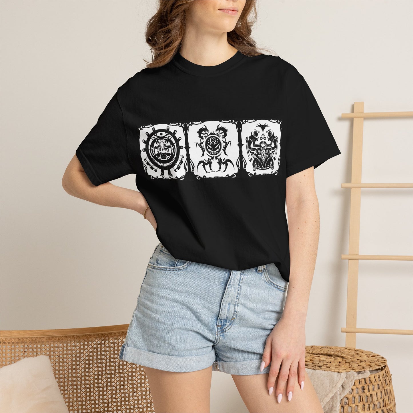 Mythic Tiles Graphic T-Shirt