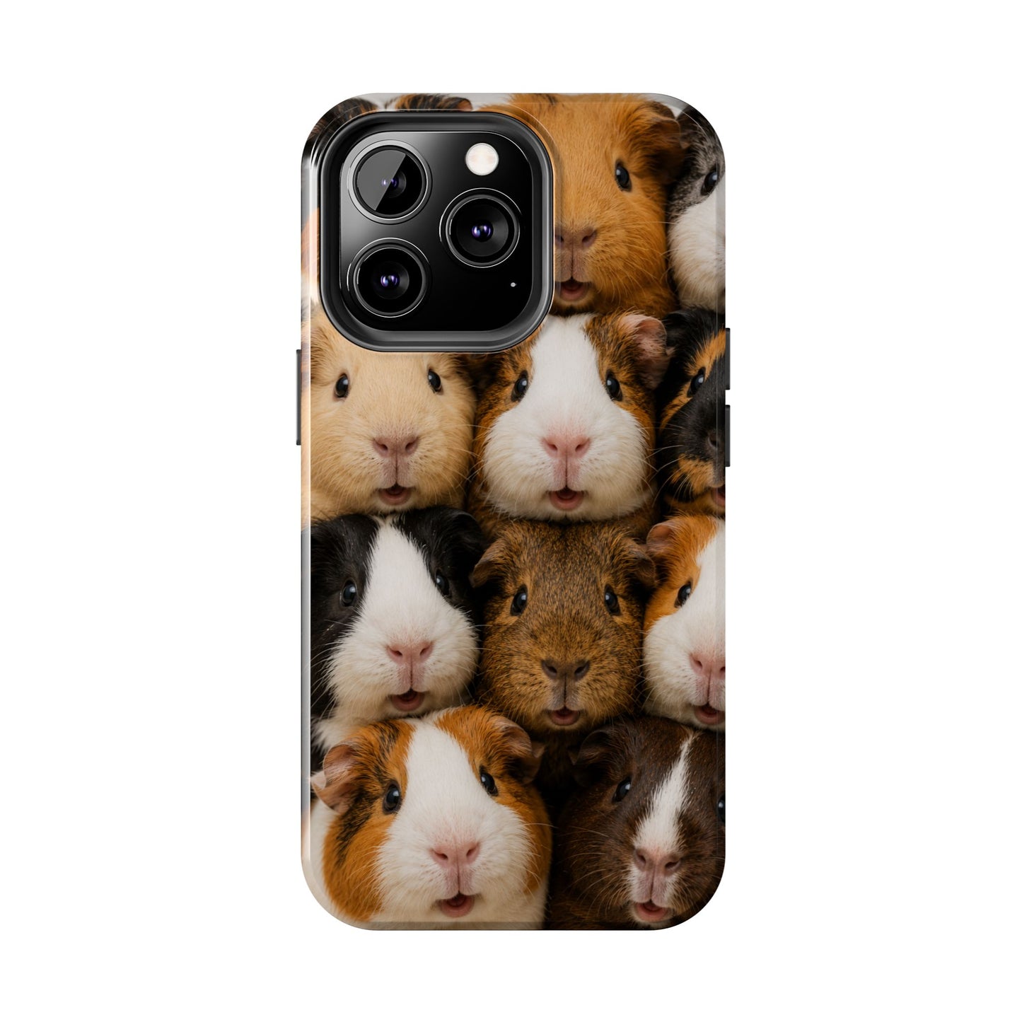 Guinea Pig Collage Tough Phone Case — Cute Small Pet Protective Phone Cover