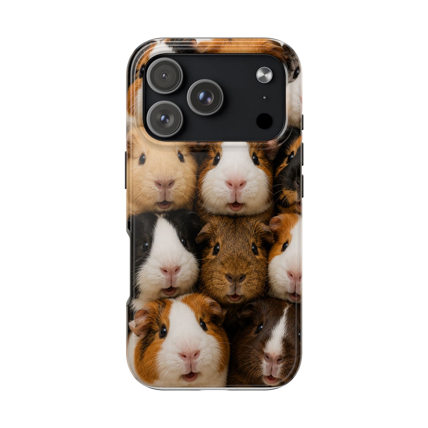 Guinea Pig Collage Tough Phone Case — Cute Small Pet Protective Phone Cover