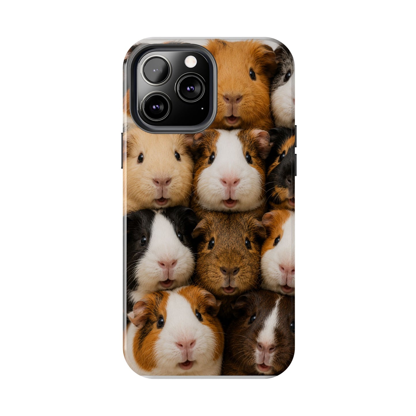 Guinea Pig Collage Tough Phone Case — Cute Small Pet Protective Phone Cover