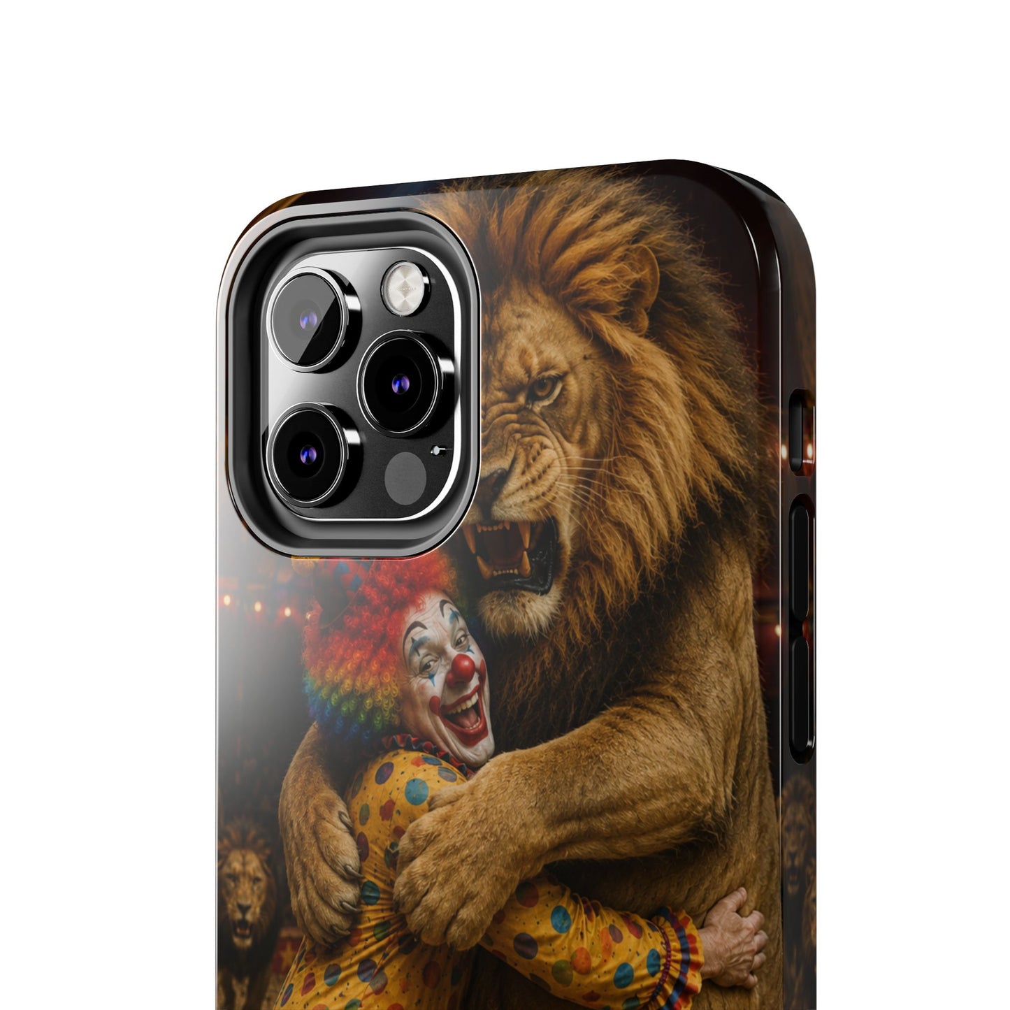 Phone Case — Lion Embrace Clown Tough Protective Case