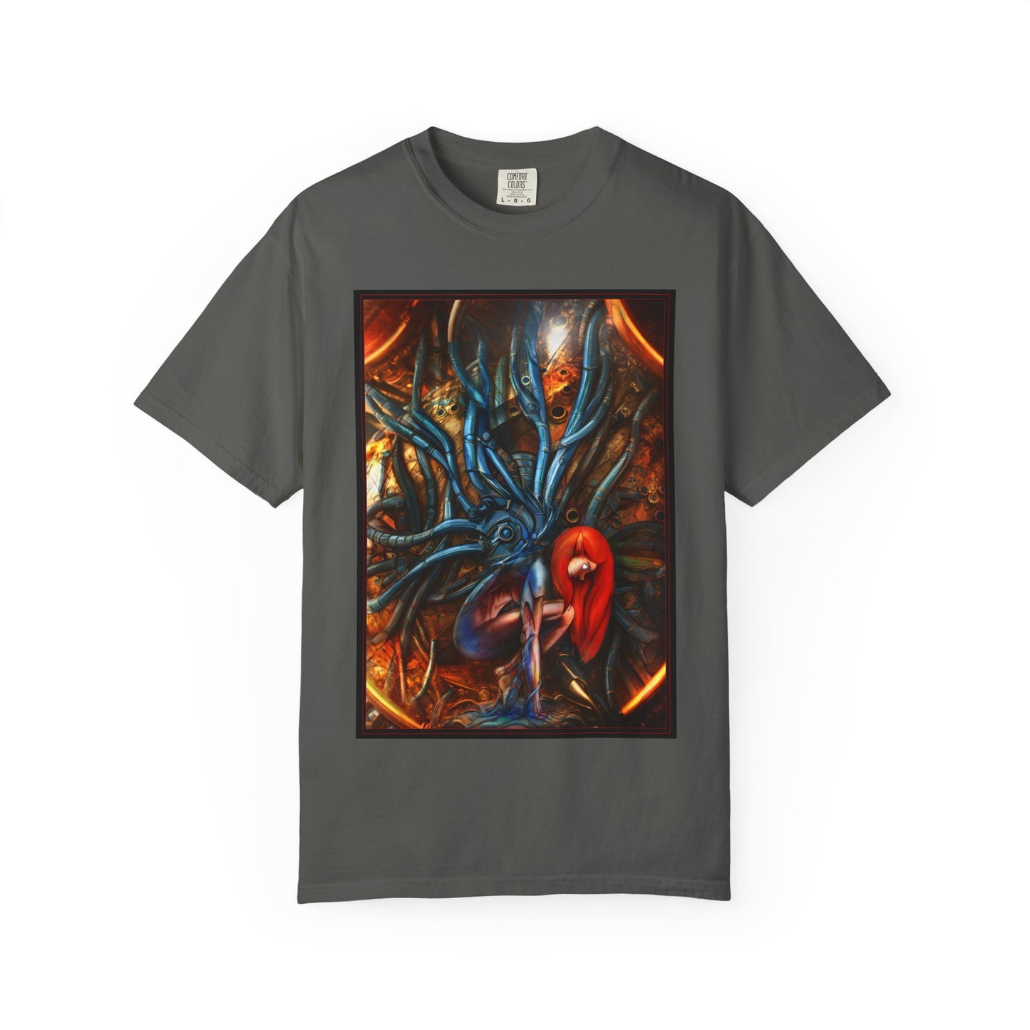 Horror Octopus Art T-Shirt — Surreal Cthulhu-Inspired Graphic Tee
