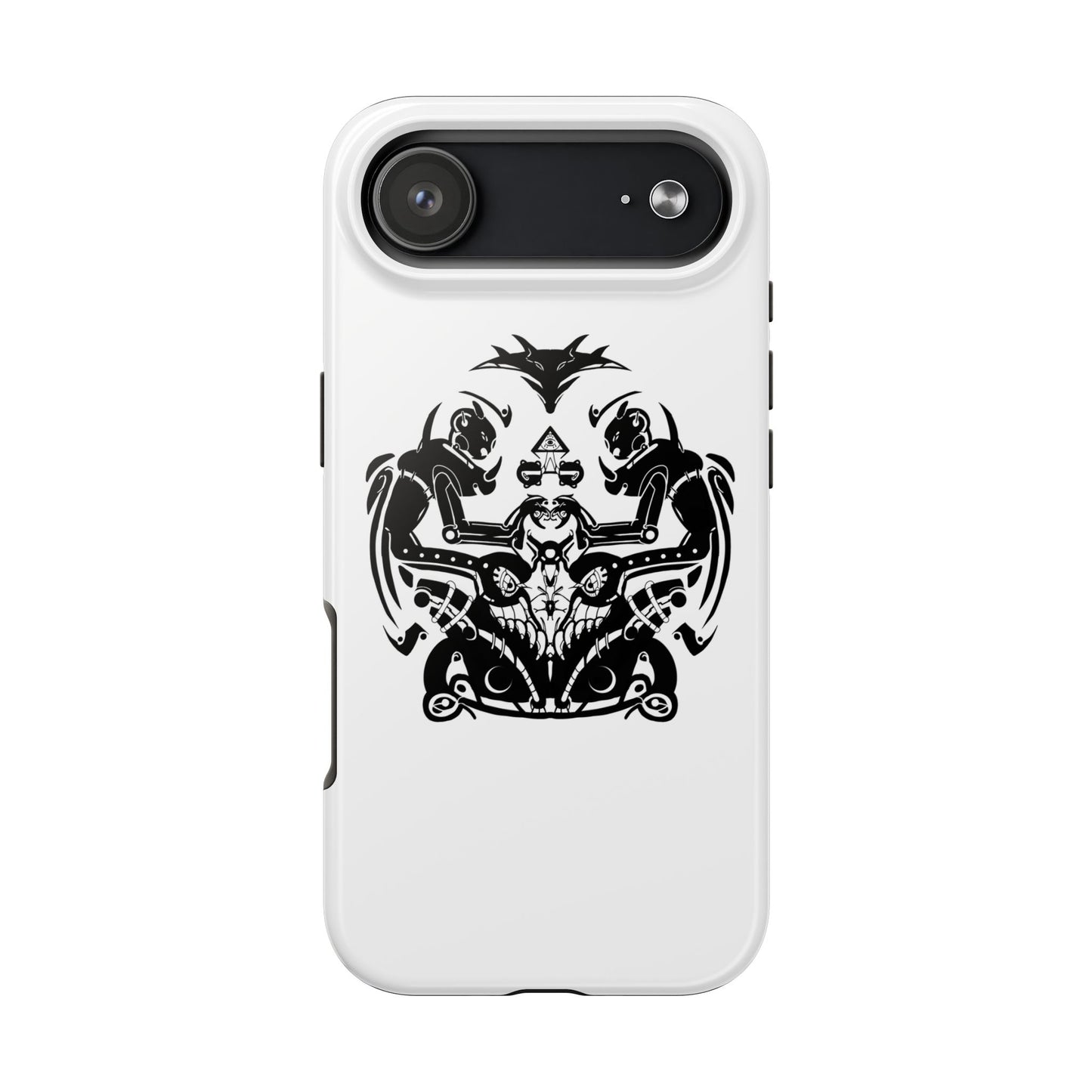 Viking Knotwork Tough Phone Case — Norse Warrior Tribal Design