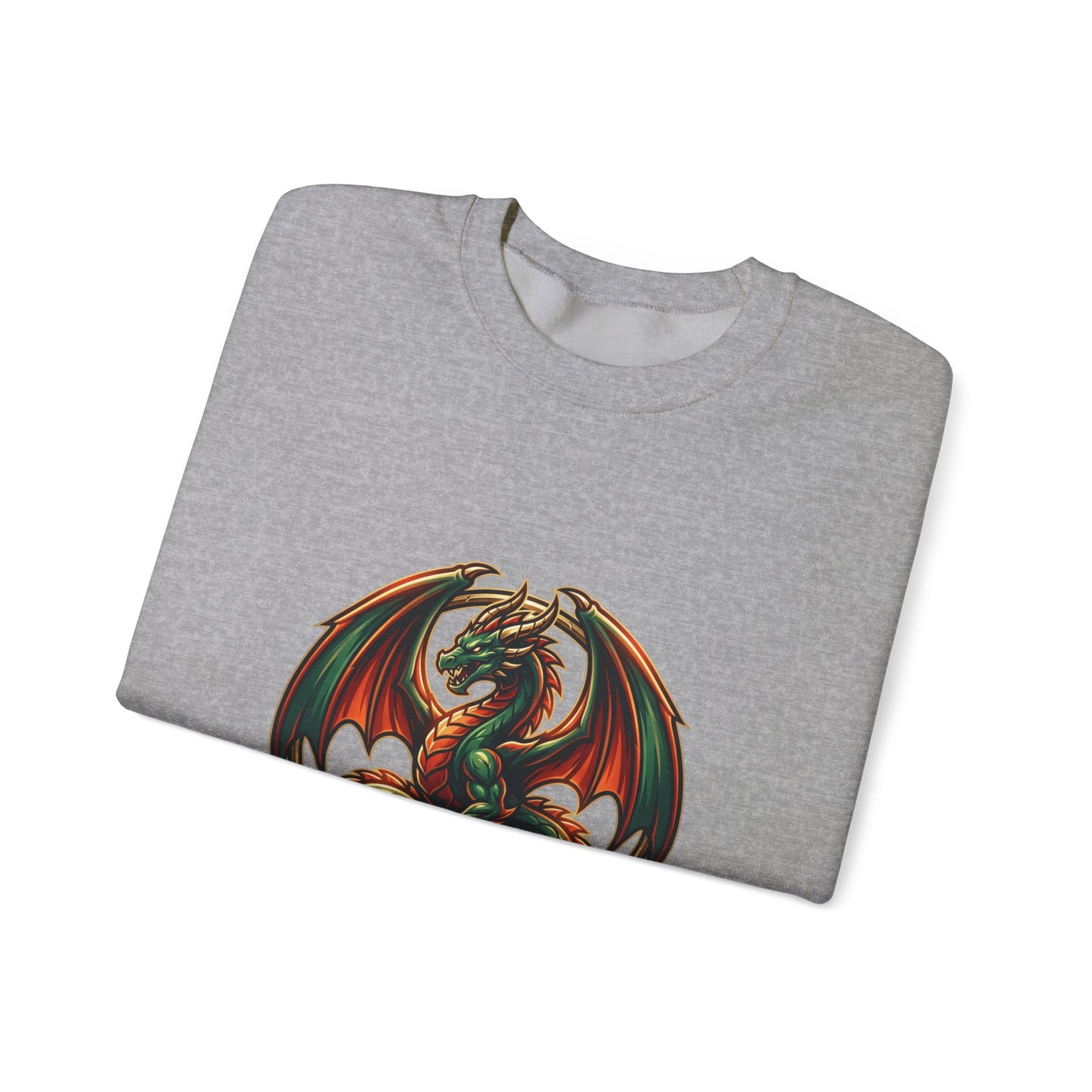 Dragon emblem Crewneck Sweatshirt | fantasy art, tattoo style