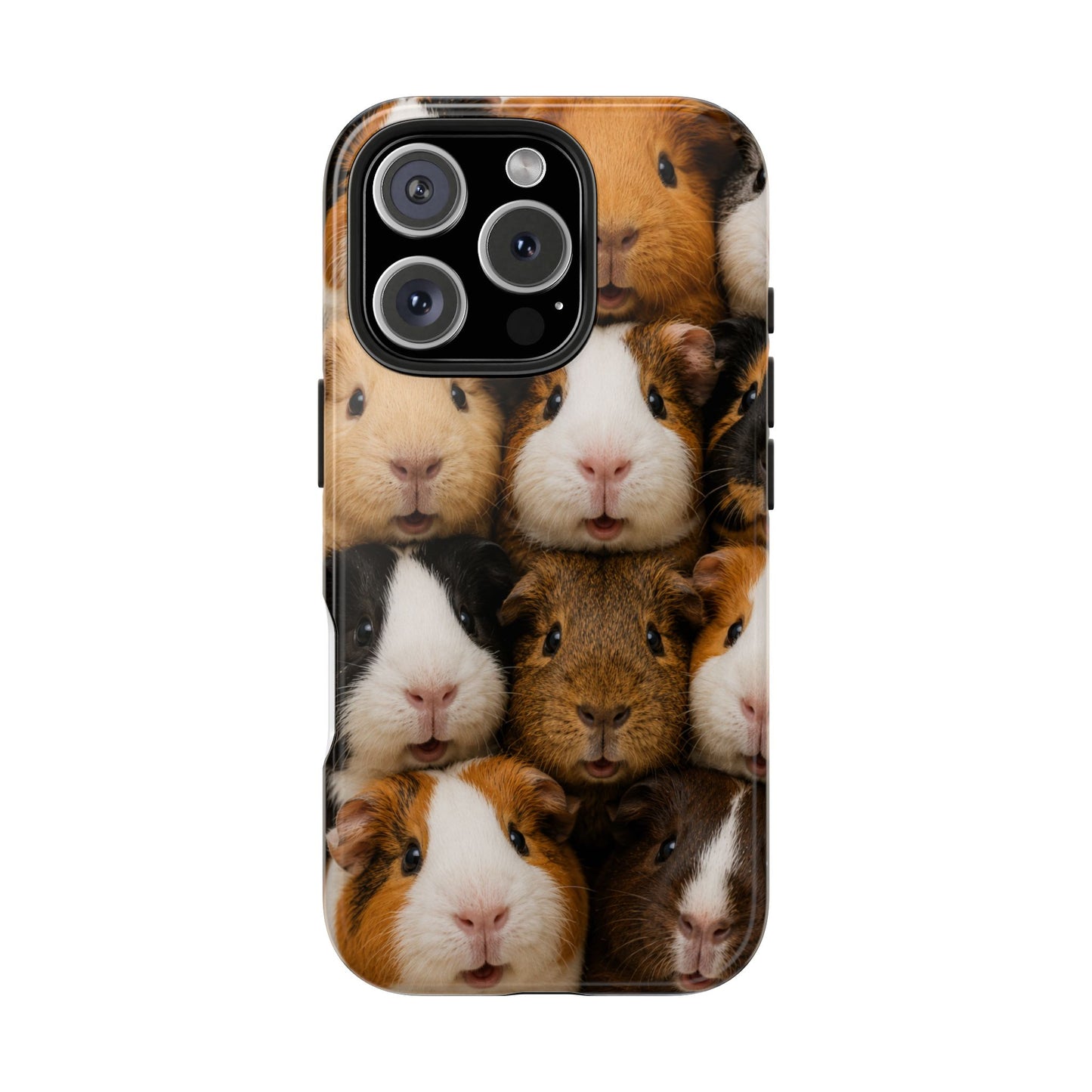 Guinea Pig Collage Tough Phone Case — Cute Small Pet Protective Phone Cover