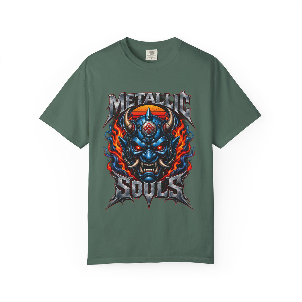 Metallic Souls Demon Skull T-Shirt