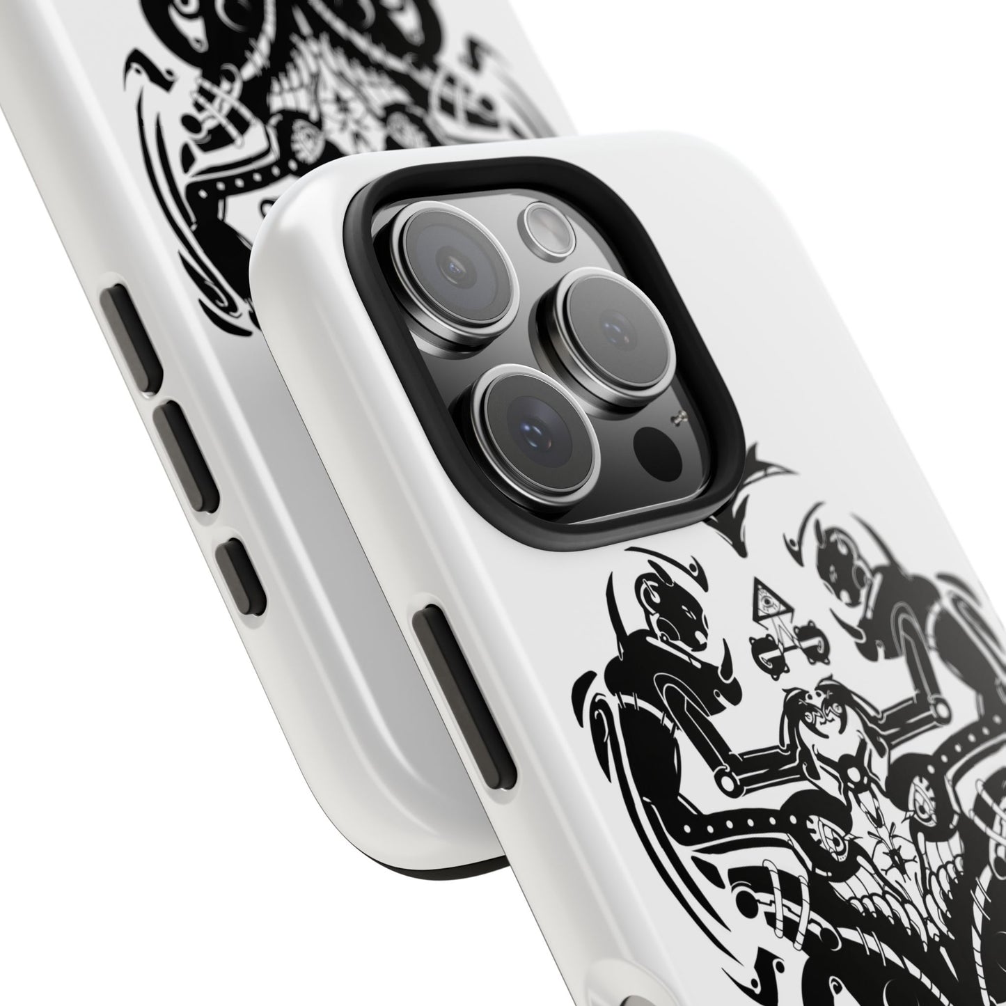 Viking Knotwork Tough Phone Case — Norse Warrior Tribal Design