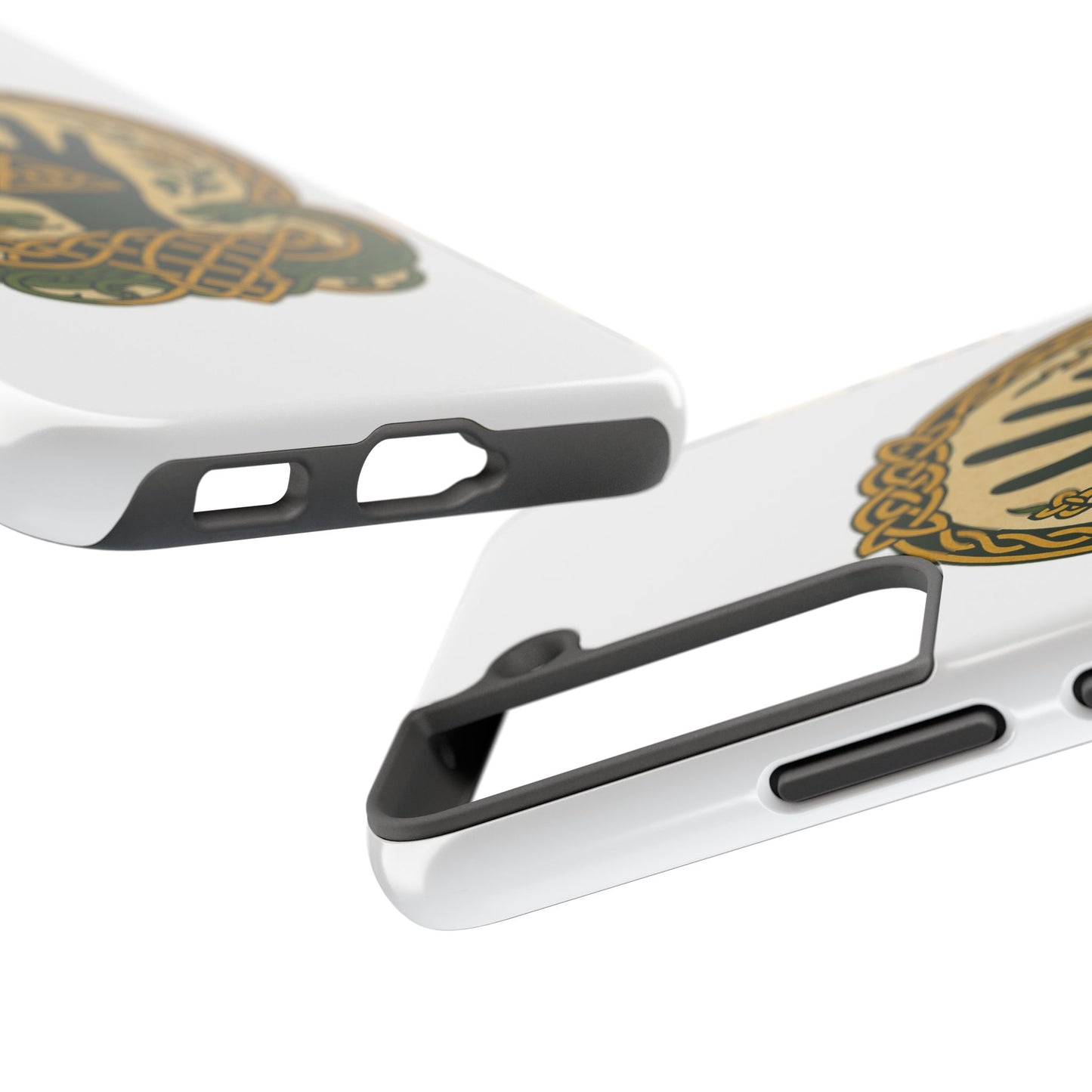 Celtic Eye of Providence Tough Phone Case — Protective Mythic Hand Design