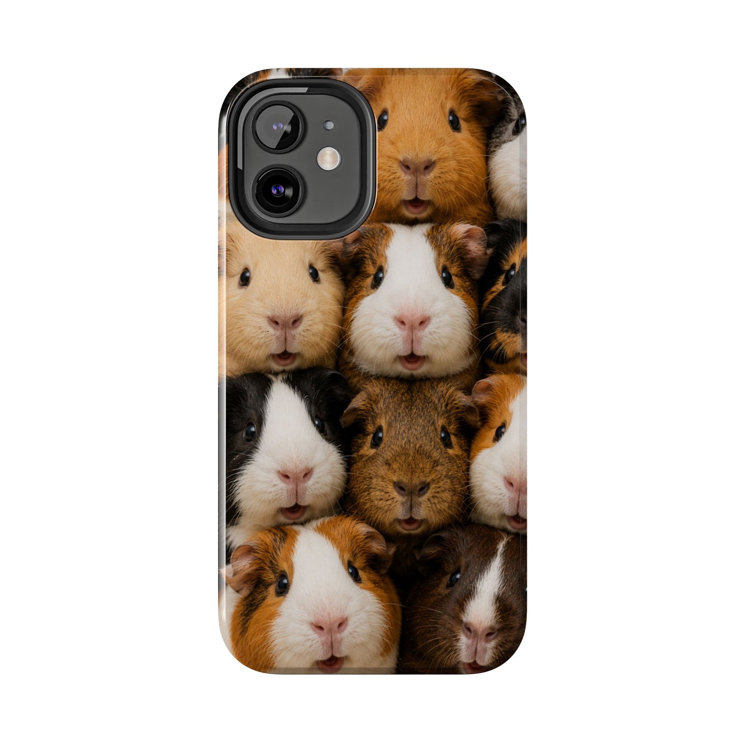 Guinea Pig Collage Tough Phone Case — Cute Small Pet Protective Phone Cover