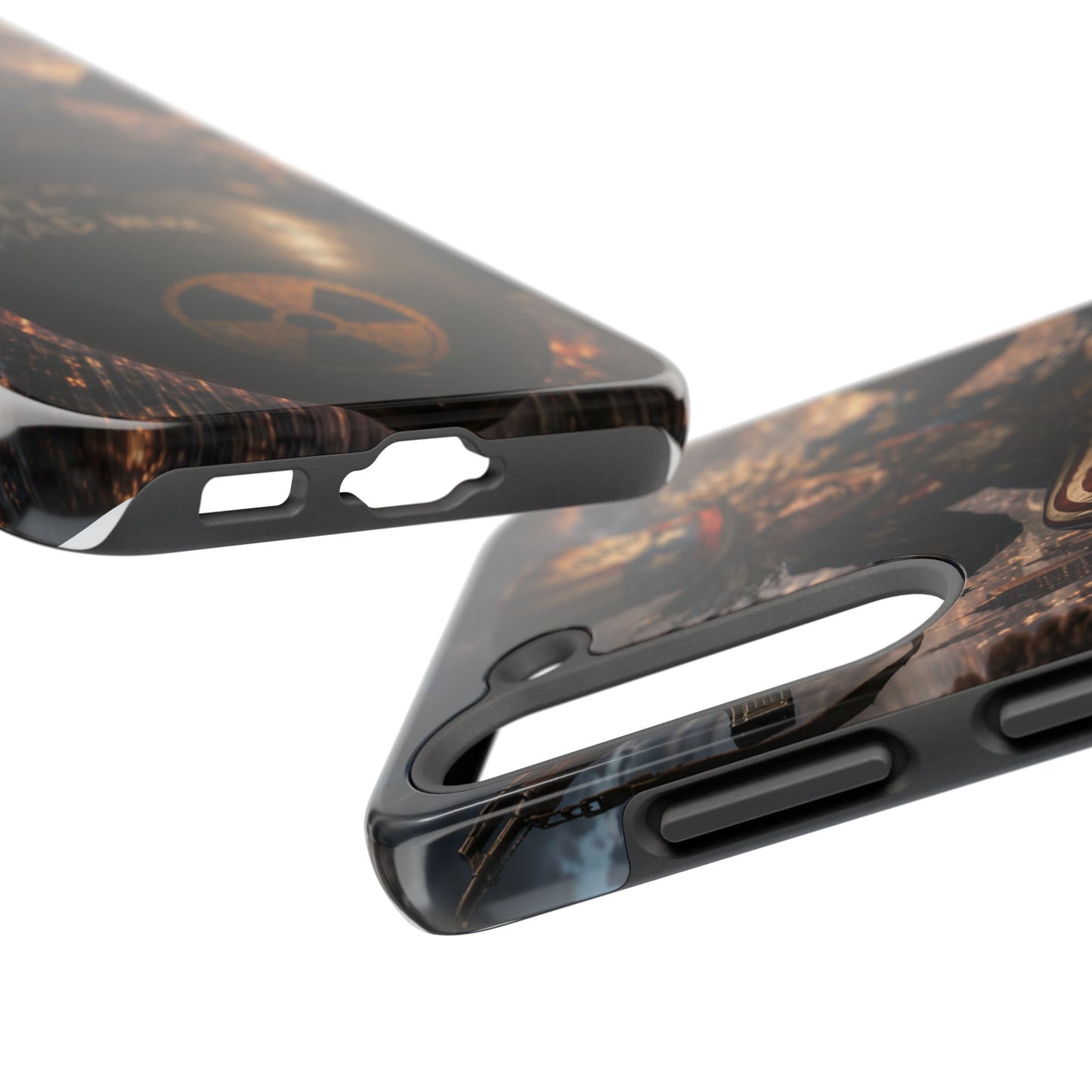 Tough Phone Case — Dark Uncle Sam 'We're All Mad Here' Nuclear Bomb Design