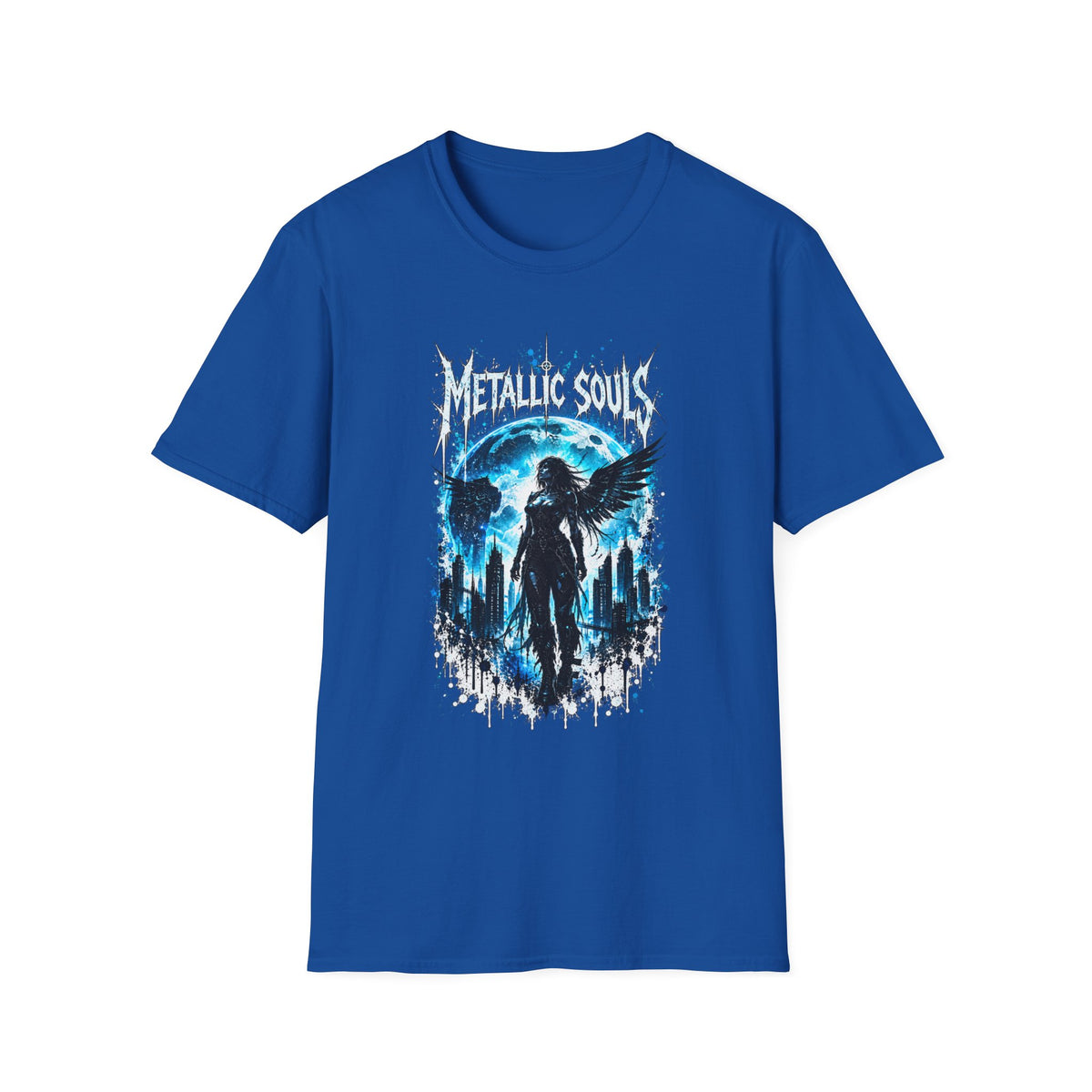 Mystical Blue Raven Forest T-Shirt