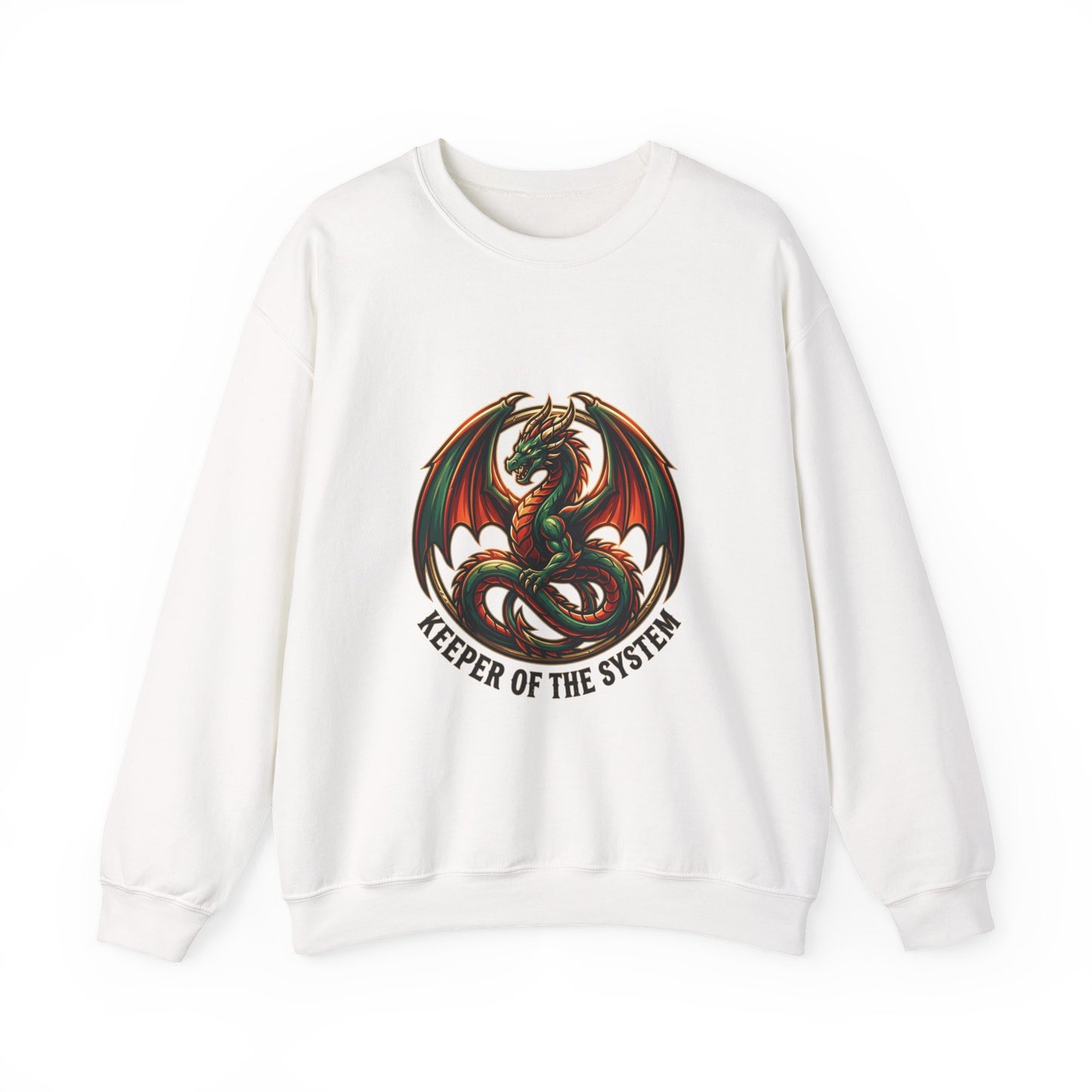 Dragon emblem Crewneck Sweatshirt | fantasy art, tattoo style
