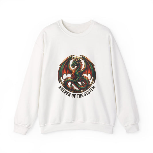 Dragon emblem Crewneck Sweatshirt | fantasy art, tattoo style