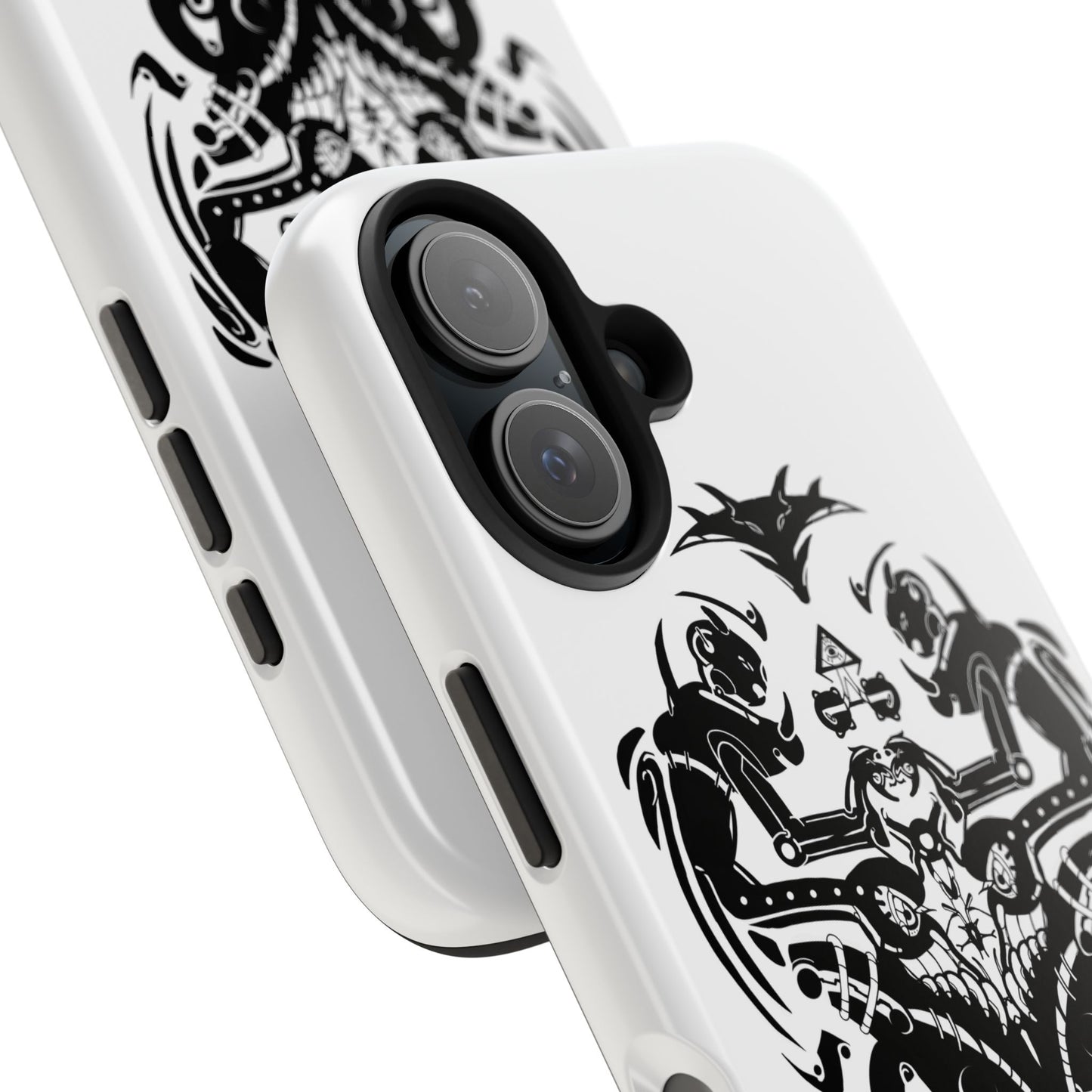 Viking Knotwork Tough Phone Case — Norse Warrior Tribal Design