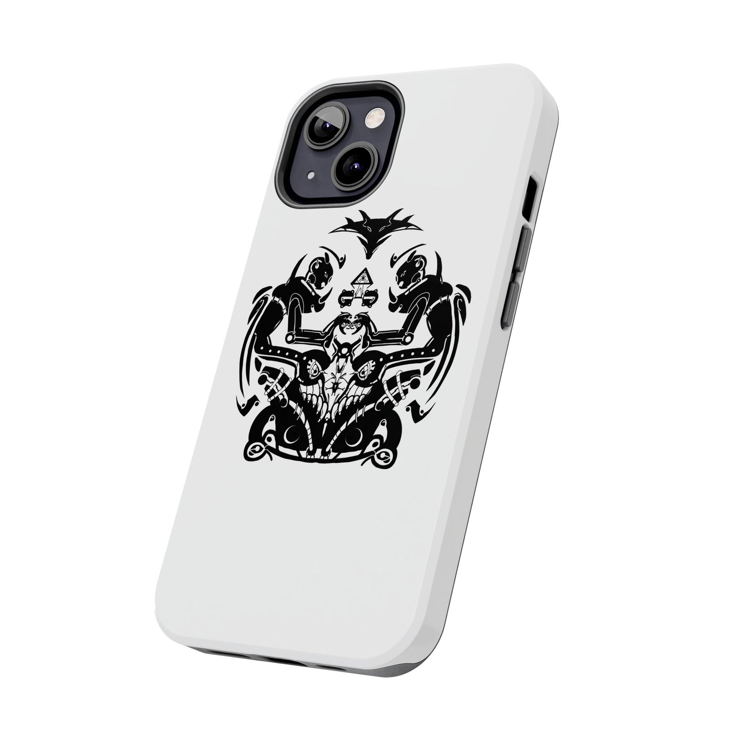 Viking Knotwork Tough Phone Case — Norse Warrior Tribal Design