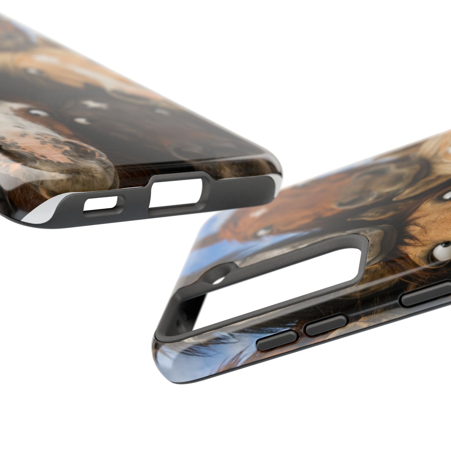 Horse Herd Phone Case — Funny Goofy Horses Tough Protective Cover