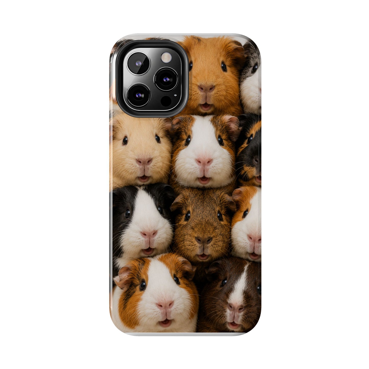 Guinea Pig Collage Tough Phone Case — Cute Small Pet Protective Phone Cover