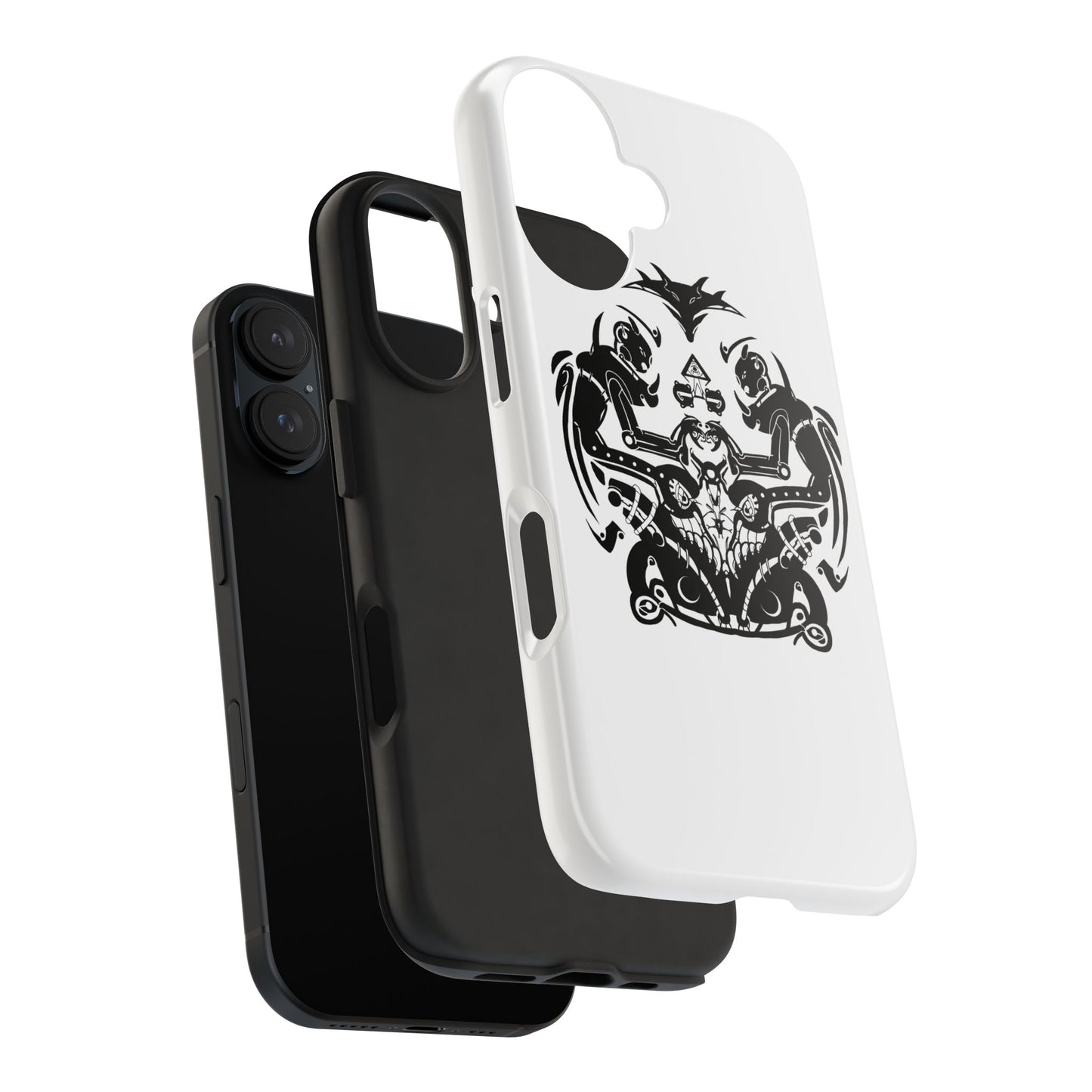 Viking Knotwork Tough Phone Case — Norse Warrior Tribal Design