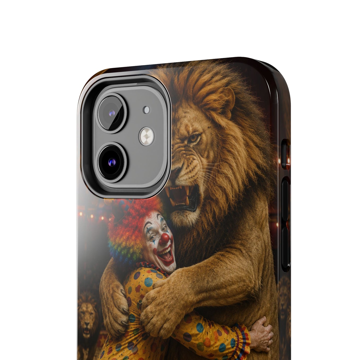 Phone Case — Lion Embrace Clown Tough Protective Case