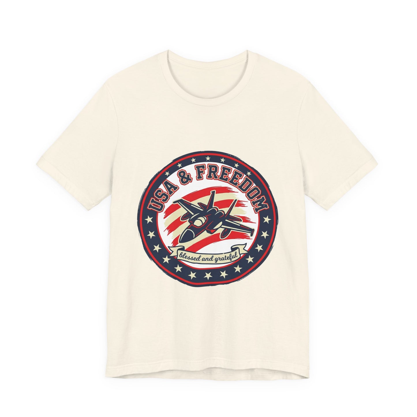 USA & Freedom T-Shirt | faith-based patriotic, vintage Americana