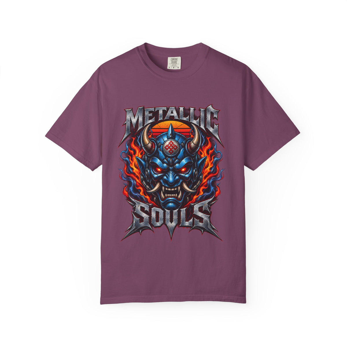 Metallic Souls Demon Skull T-Shirt