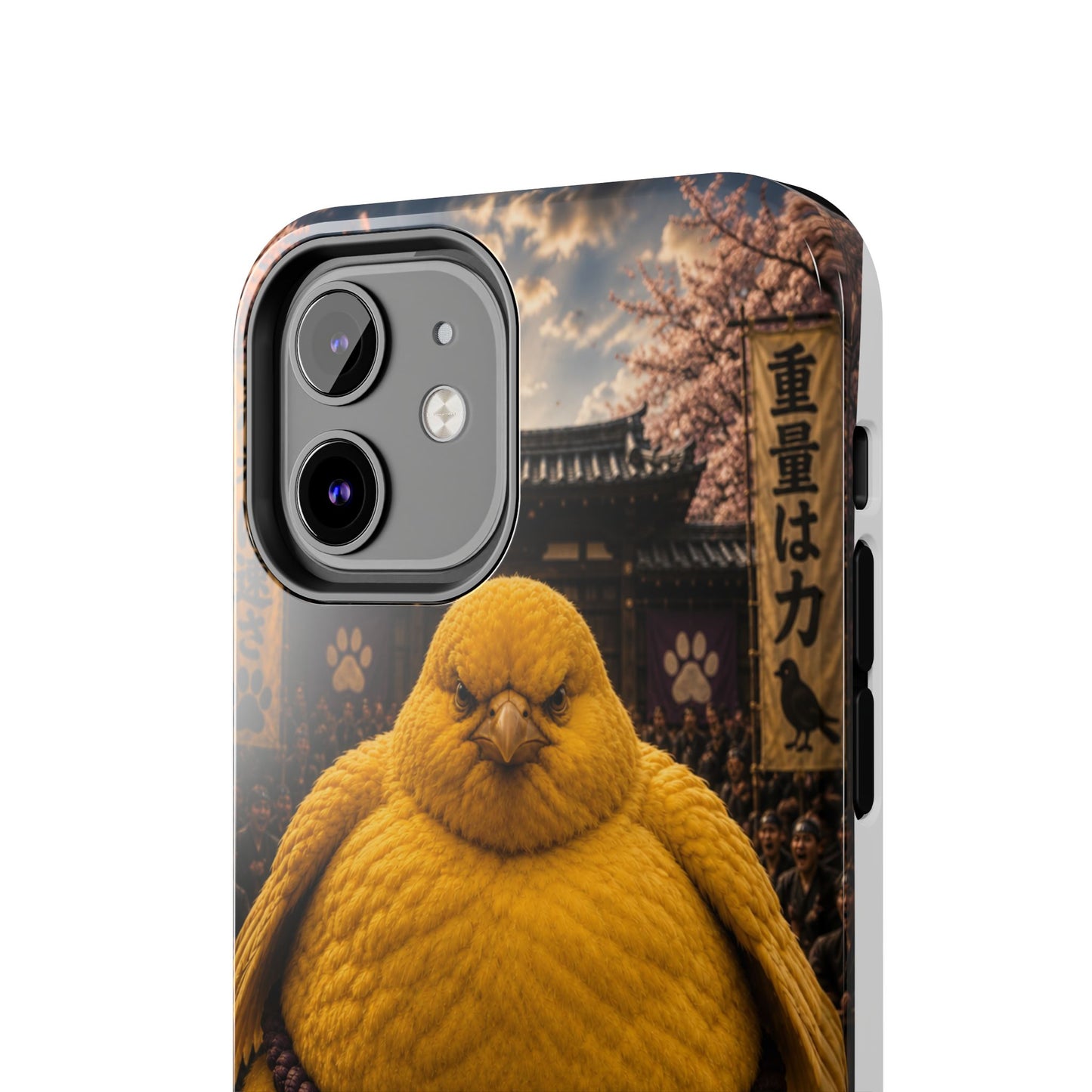 Big Bird Tough Phone Case - 500 Pounds Chubby Bird Protective Cover