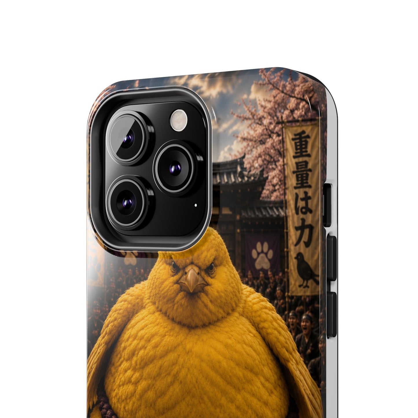 Big Bird Tough Phone Case - 500 Pounds Chubby Bird Protective Cover