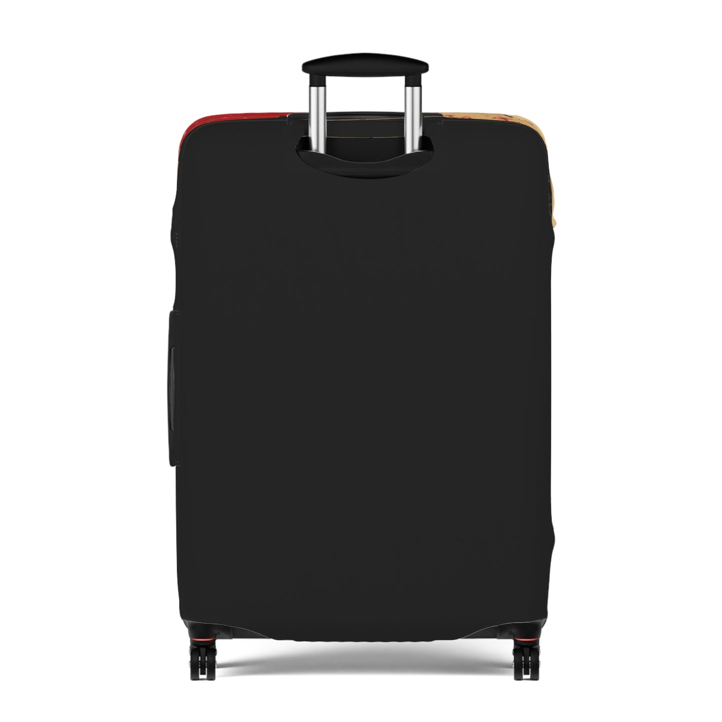 Hokusai Wave Luggage Cover — Vintage Mt. Fuji Travel Protector
