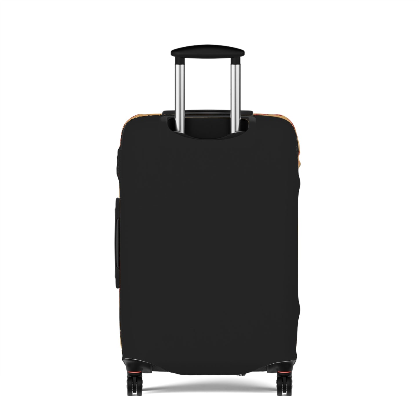 Hokusai Wave Luggage Cover — Vintage Mt. Fuji Travel Protector