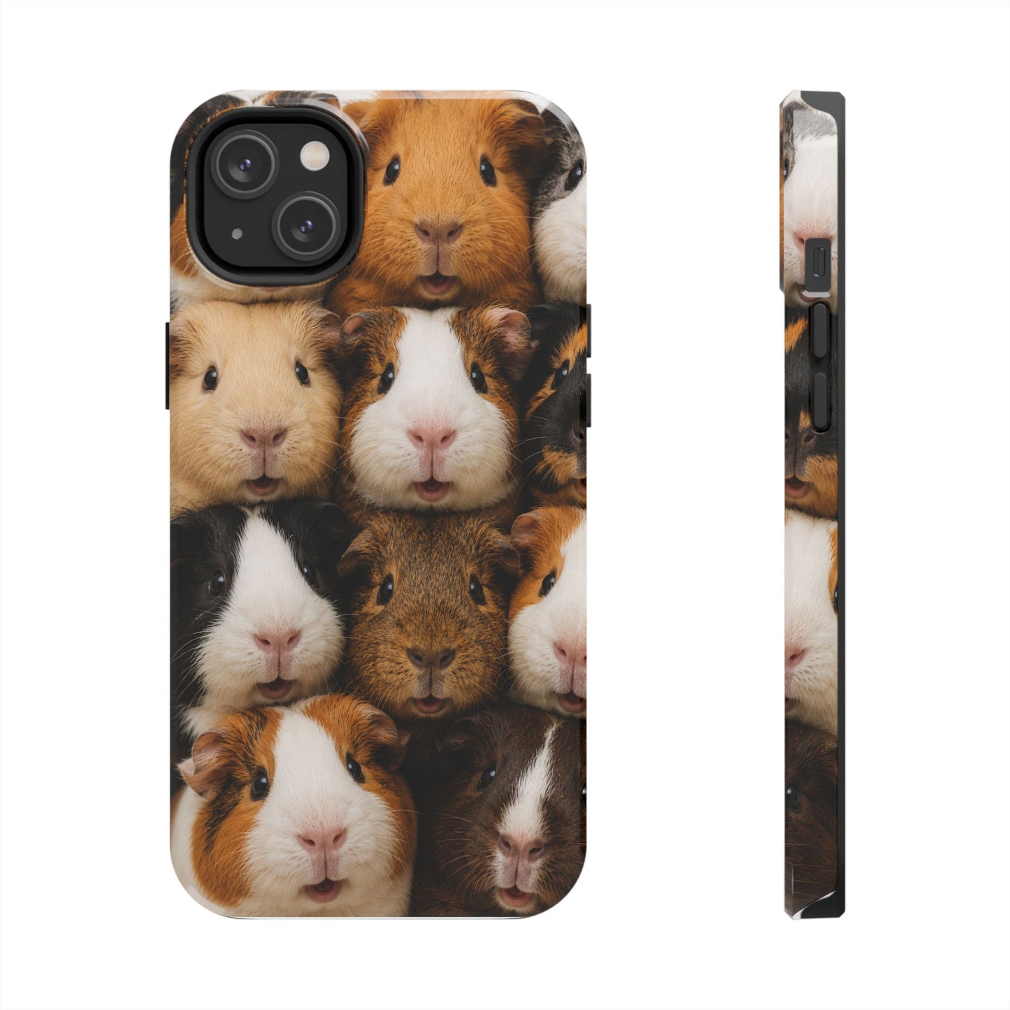 Guinea Pig Collage Tough Phone Case — Cute Small Pet Protective Phone Cover