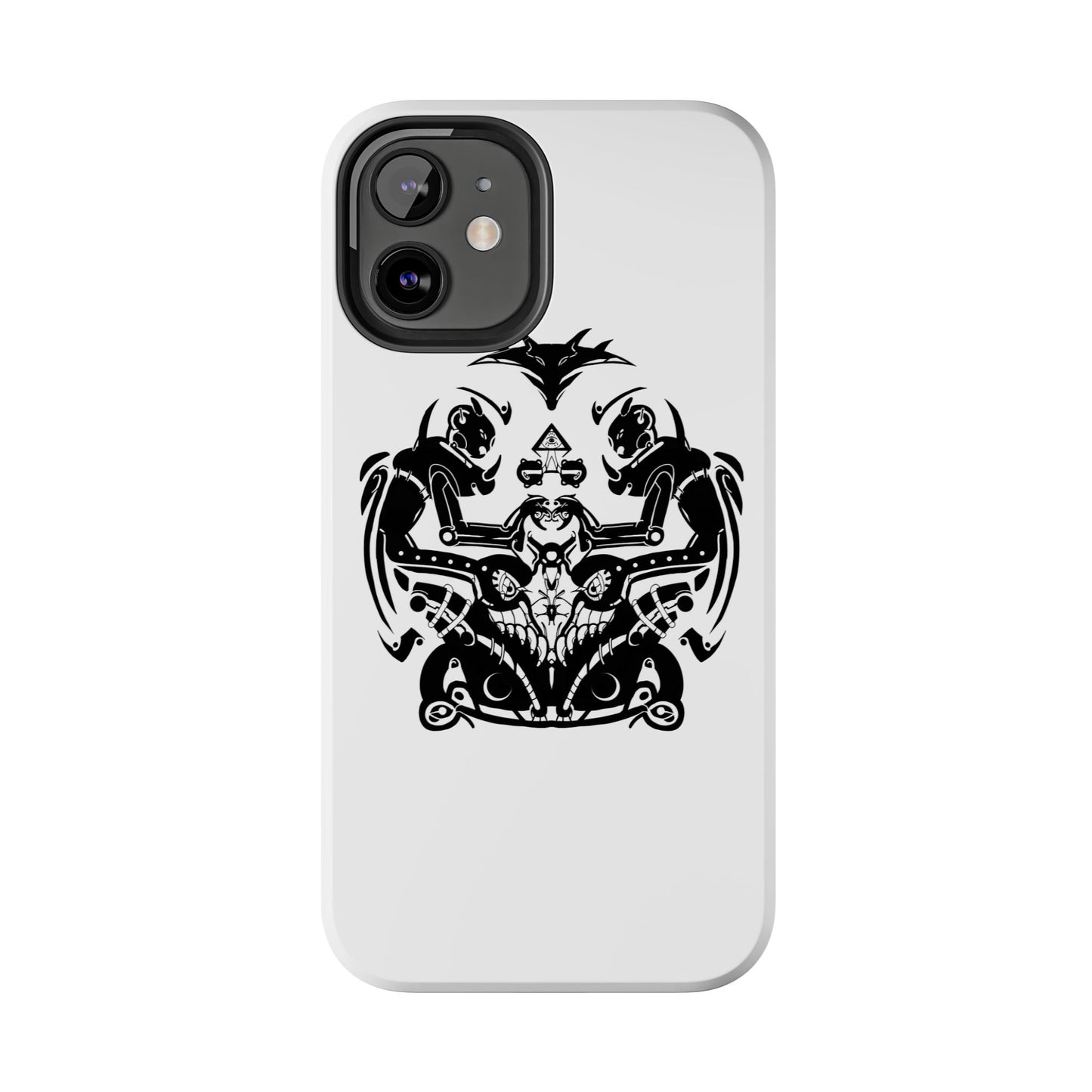 Viking Knotwork Tough Phone Case — Norse Warrior Tribal Design